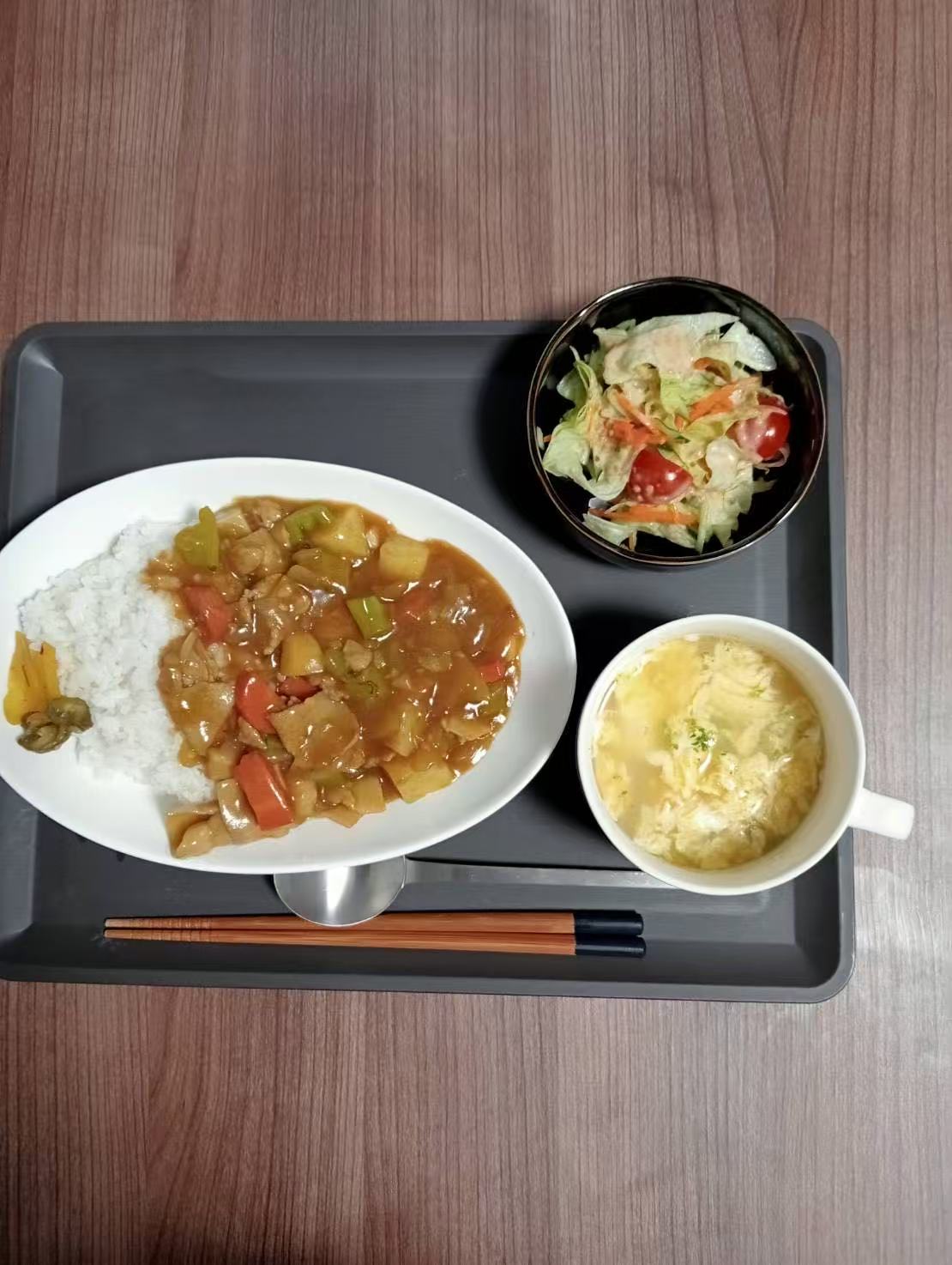 KKホームの昼食